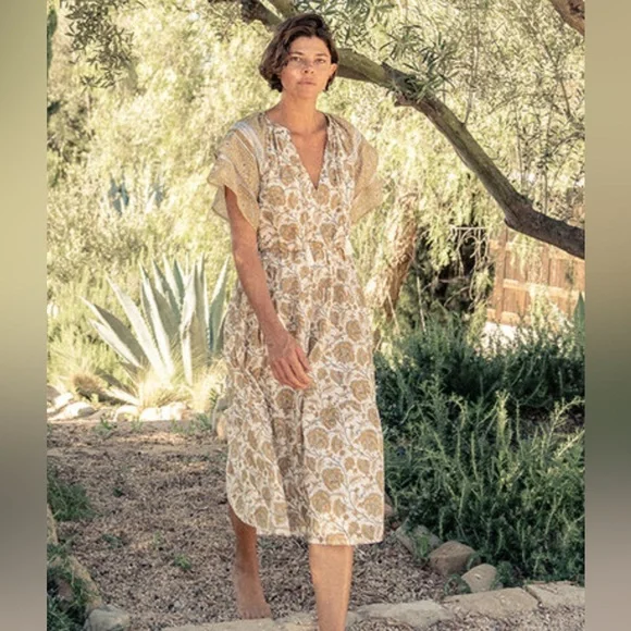 Cleobella Floral Boho Drop Waist Maxi - Picture 5 of 7